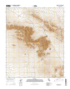 Fremont Peak 2015 topographic map thumbnail