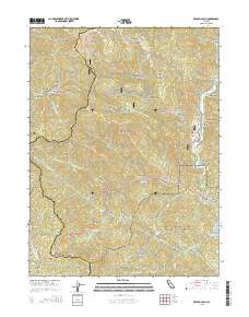 French Gulch 2015 topographic map thumbnail