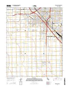 Fresno South 2015 topographic map thumbnail