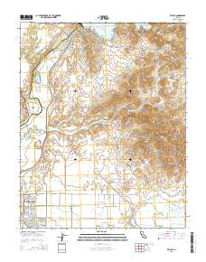 Friant 2015 topographic map thumbnail