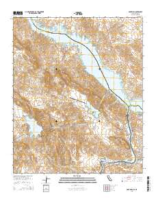 Gene Wash 2015 topographic map thumbnail