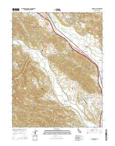 Geyserville 2015 topographic map thumbnail