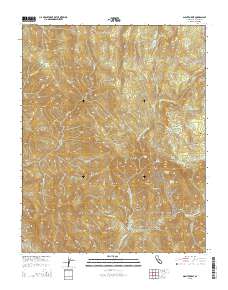 Giant Forest 2015 topographic map thumbnail