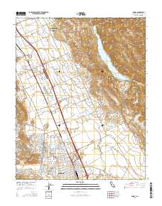 Gilroy 2015 topographic map thumbnail