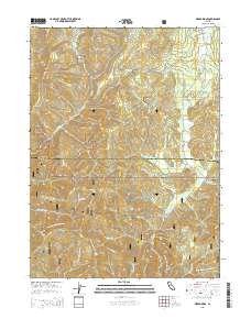 Girard Ridge 2015 topographic map thumbnail