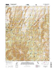 Glass Mountain 2015 topographic map thumbnail