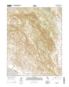 Glen Ellen 2015 topographic map thumbnail