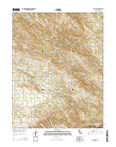 Gold Hill 2015 topographic map thumbnail