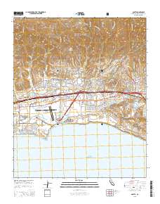 Goleta 2015 topographic map thumbnail