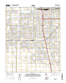 Gosford 2015 topographic map thumbnail