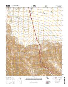 Grapevine 2015 topographic map thumbnail