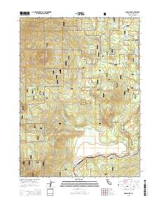Grass Lake 2015 topographic map thumbnail