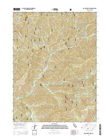 Grasshopper Ridge 2015 topographic map thumbnail