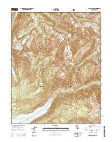 Graveyard Peak 2015 topographic map thumbnail