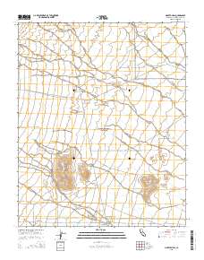 Grotto Hills 2015 topographic map thumbnail