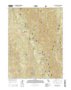 Grouse Mountain 2015 topographic map thumbnail