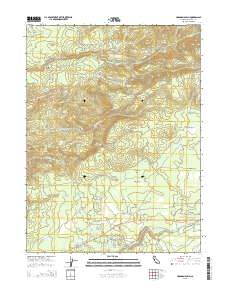 Hagaman Gulch 2015 topographic map thumbnail