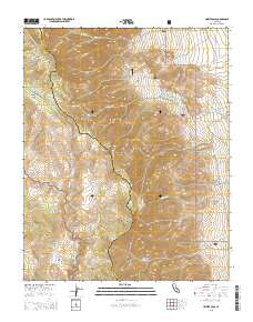 Haiwee Pass 2015 topographic map thumbnail