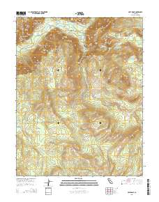 Half Dome 2015 topographic map thumbnail