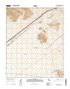 Halloran Springs 2015 topographic map thumbnail