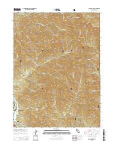 Hanland Peak 2015 topographic map thumbnail