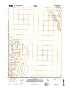 Hansen Island 2015 topographic map thumbnail