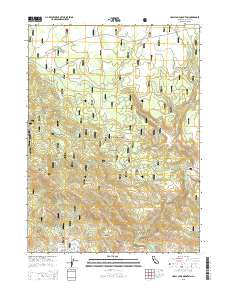 Happy Camp Mountain 2015 topographic map thumbnail