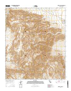 Harper Canyon 2015 topographic map thumbnail