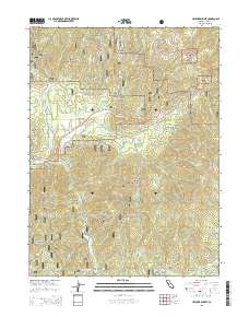 Hayfork Summit 2015 topographic map thumbnail
