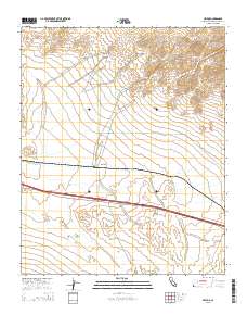 Hector 2015 topographic map thumbnail