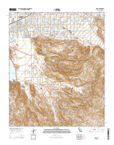 Hemet 2015 topographic map thumbnail