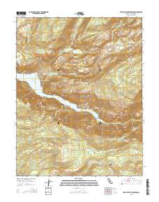 Hetch Hetchy Reservoir 2015 topographic map thumbnail