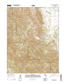 Highland Springs 2015 topographic map thumbnail