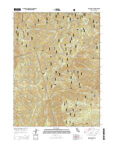Hopkins Butte 2015 topographic map thumbnail