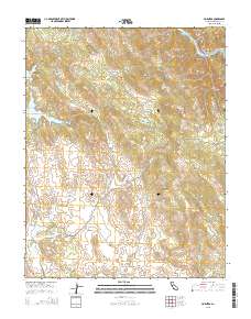Hornitos 2015 topographic map thumbnail