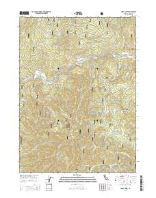 Horse Creek 2015 topographic map thumbnail