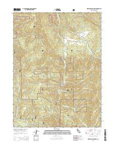 Hoosimbim Mountain 2015 topographic map thumbnail