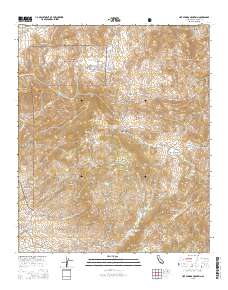 Hot Springs Mountain 2015 topographic map thumbnail