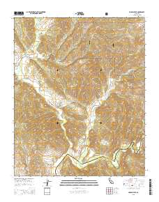 Huasna Peak 2015 topographic map thumbnail