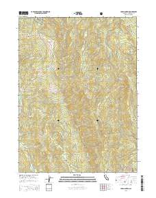 Hupa Mountain 2015 topographic map thumbnail