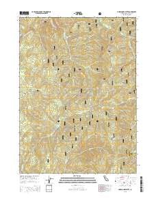 Hurdygurdy Butte 2015 topographic map thumbnail