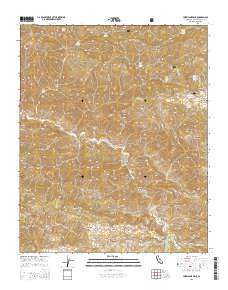Hurricane Deck 2015 topographic map thumbnail