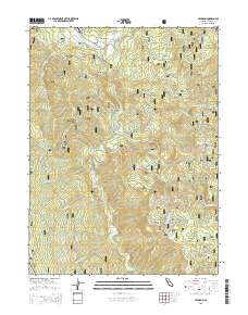 Hyampom 2015 topographic map thumbnail