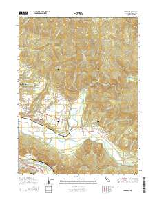 Hydesville 2015 topographic map thumbnail