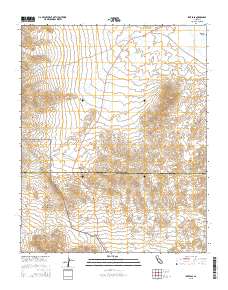 Ibex Pass 2015 topographic map thumbnail