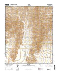 Ibex Spring 2015 topographic map thumbnail