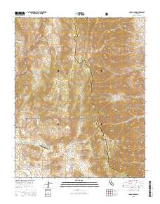 Long Canyon 2015 topographic map thumbnail