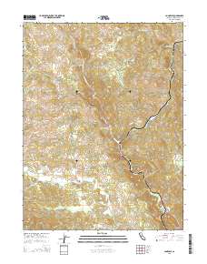 Longvale 2015 topographic map thumbnail