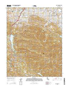 Los Gatos 2015 topographic map thumbnail