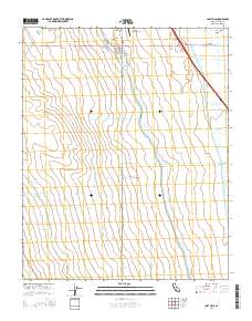 Lost Hills 2015 topographic map thumbnail